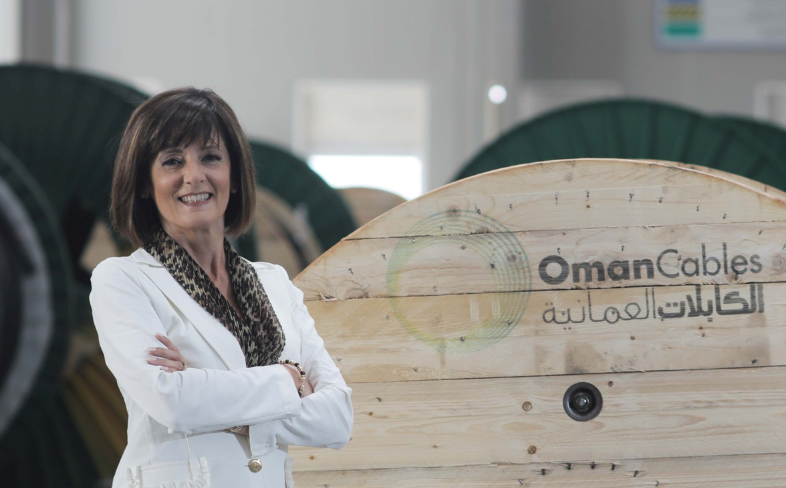 Cinzia Farisè, newly appointed chairman of the board of Oman Cables. 