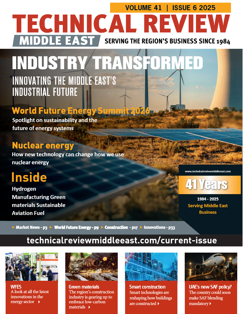 Technical Review Middle East Annual Construction Review 4th 2025